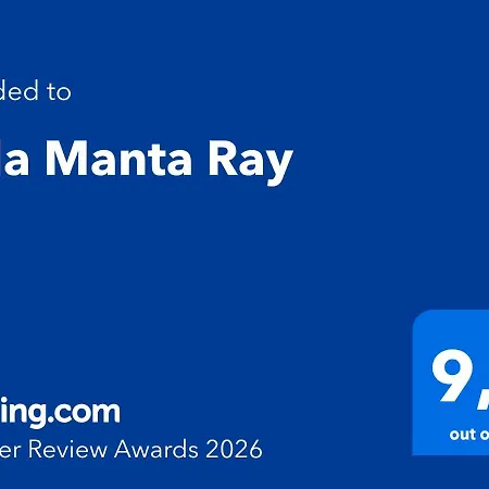 Manta Ray Сasa de vacaciones